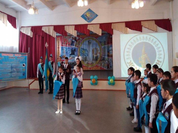 Жас Ұлан біріңғай балалар мен жасөспірімдер ұйымына қабылдау