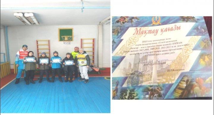 Мектебіміздің мақтанышы Елеусізов Алмат. Қалалық шаңғы- 1 орын. ҚҰТТЫҚТАЙМЫЗ!!!