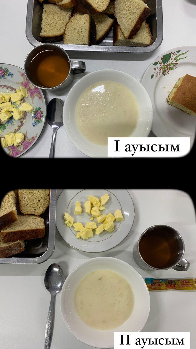 Мектеп асханасына бекітілген ас мәзірінің 1аптасының дүйсенбі күнгі тағамы